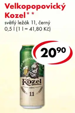 CBA Kozel světlý ležák 11, černý nabídka