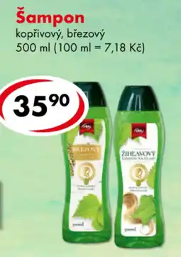 CBA Teba šampon kopřivový, březový nabídka