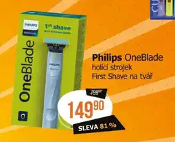 Teta PHILIPS ONEBLADE HOLICÍ STROJEK nabídka
