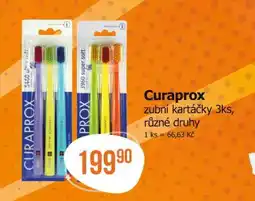 Teta Curaprox zubní kartáčky 3ks nabídka