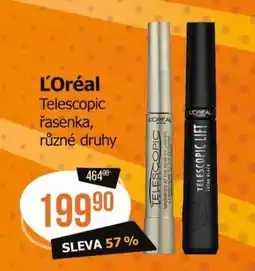 Teta L'Oréal Telescopic řasenka, různé druhy nabídka