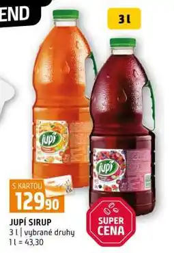 Terno Jupí sirup nabídka