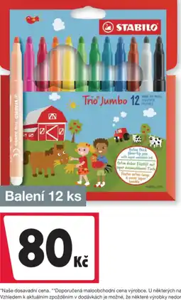 Woolworth Stabilo Trio Jumbo nabídka