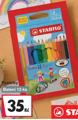 Woolworth Stabilo pastelky nabídka