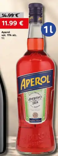 VELTA Free Shop Aperol nabídka