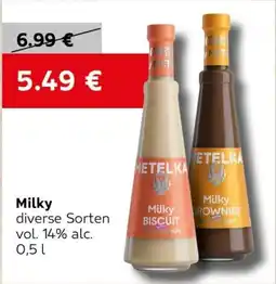 VELTA Free Shop Metelka Milky nabídka