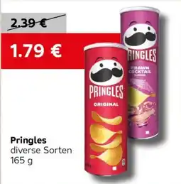 VELTA Free Shop Pringles diverse Sorten nabídka