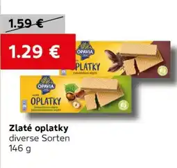 VELTA Free Shop Opavia zlaté oplatky nabídka