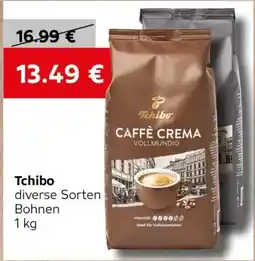 VELTA Free Shop Tchibo diverse Sorten Bohnen nabídka