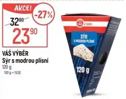 Globus Váš výběr sýr s modrou plísní nabídka