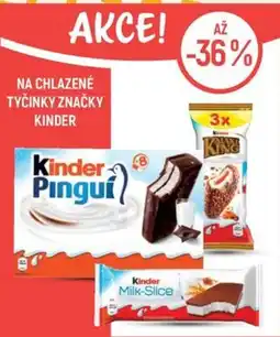 Globus Kinder chlazené tyčinky nabídka