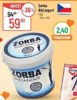 Globus Zorba bílý jogurt nabídka