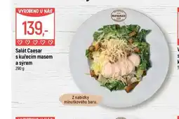 Globus Restaurace Salát Caesar s kuřecím masem a sýrem nabídka