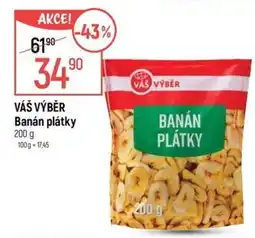 Globus Váš výběr banán plátky nabídka