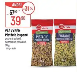 Globus Váš výběr pistácie loupané nabídka