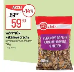 Globus Váš výběr pekanové ořechy karamelizované s medem nabídka