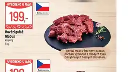 Globus Globus hovězí guláš nabídka