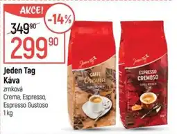 Globus Jeden Tag Káva zrnková Crema, Espresso, Espresso Gustoso nabídka