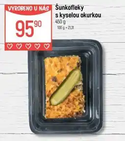 Globus Šunkoflekys kyselou okurkou nabídka