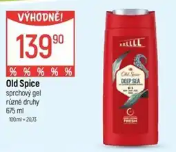 Globus Old Spice sprchový gel nabídka