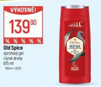 Globus Old Spice sprchový gel nabídka