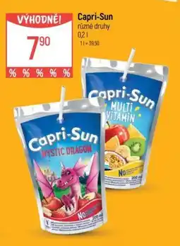 Globus Capri-Sun různé druhy nabídka