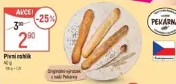 Globus Pekárna pivní rohlík nabídka