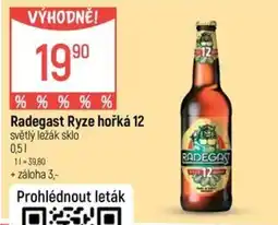Globus Radegast Ryze hořká 12 nabídka