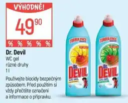 Globus Dr. Devil WC gel různé druhy nabídka