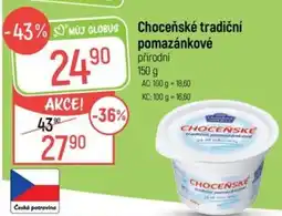 Globus Chocenske tradiční pomazánkové nabídka