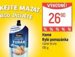 Globus Hamé rybí pomazánka nabídka