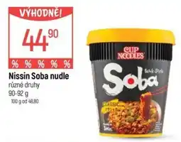 Globus Nissin Soba nudy nabídka