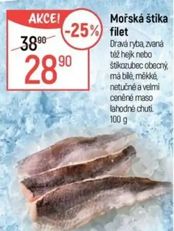 Mořská štika filet