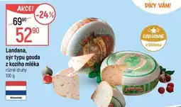 Globus Landana sýr typu gouda z kožího mléka nabídka