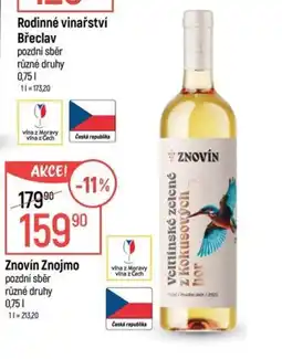 Globus Znovín Znojmo nabídka