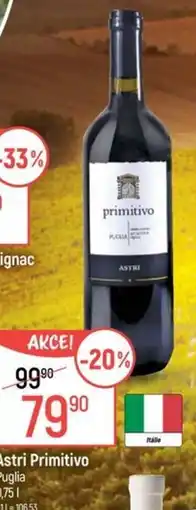 Globus Astri Primitivo nabídka