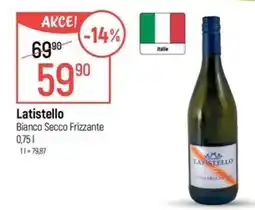 Globus Latistello Bianco Secco Frizzante nabídka
