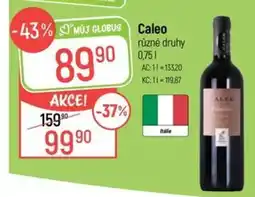 Globus Caleo různé druhy nabídka