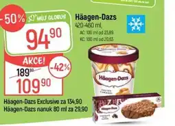 Globus Häagen-Dazs nabídka