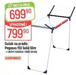 Globus Leifheit Sušák na prádlo Pegasus 150 Solid Slim nabídka
