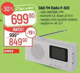 Globus Emos Dab Fm Rádio P-600 nabídka