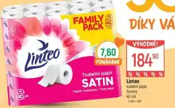 Globus Linteo toaletní papír satín nabídka
