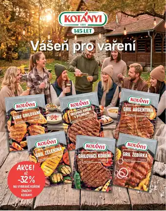 Globus Kotányi grilovací koření nabídka