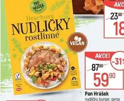 Globus Pan Hrášek nudličky, burger, gyros nabídka