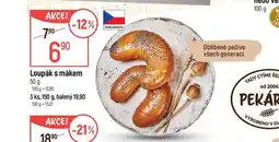 Globus Pekárna Loupák s mákem nabídka