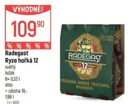 Globus Radegast Ryze hořká 12 nabídka