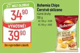 Globus Bohemia chips čerstvě sklizeno nabídka