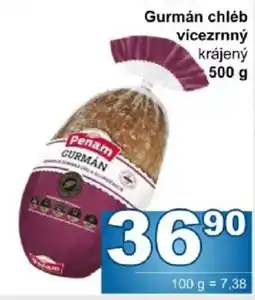 Jip Penam gurmán chléb vícezrnný krájený nabídka