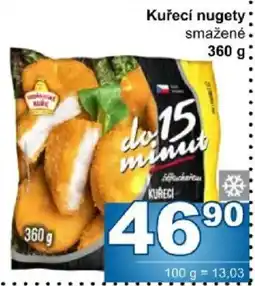 Jip Vodňanské kuře kuřecí nugety smažené nabídka