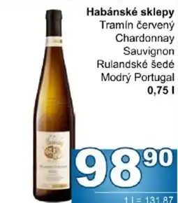 Jip Habánské sklepy Tramín červený Chardonnay Sauvignon Rulandské šedé Modrý Portugal nabídka